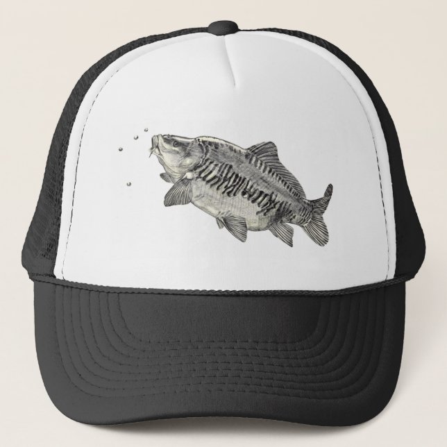 Mirror Carp Hoddie Trucker Hat (Front)