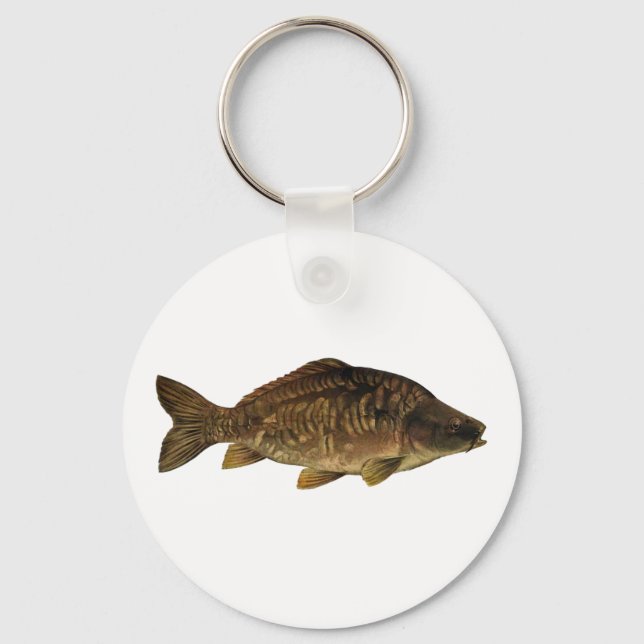 Mirror Carp Key Ring (Front)