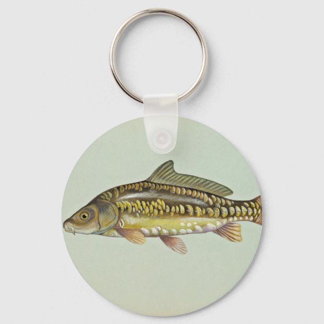 Mirror carp key ring (Front)