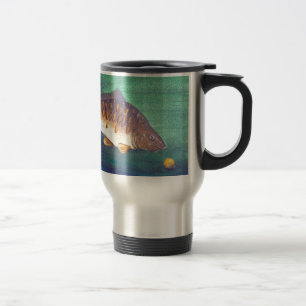Mirror carp travel mug