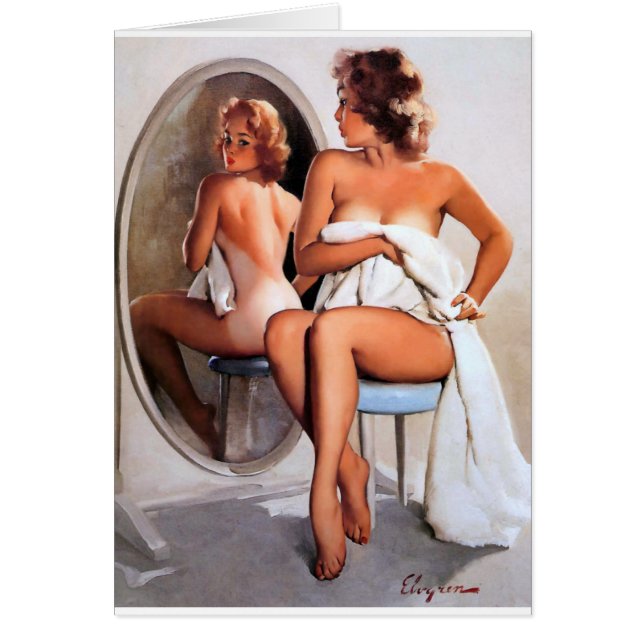 Mirror Image Pin Up (Front)