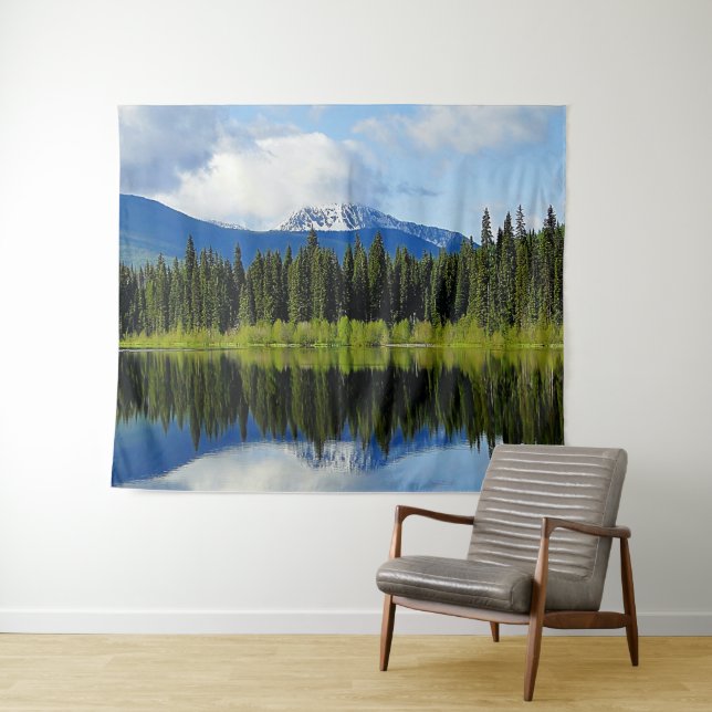 Mirror Image Wall Tapestry (In Situ (Horizontal))