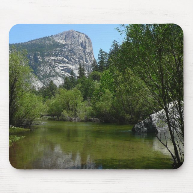 Mirror Lake I in Yosemite National Park Mouse Mat (Front)
