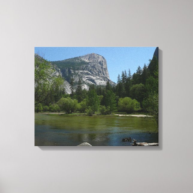 Mirror Lake II in Yosemite National Park Canvas Print (Front)