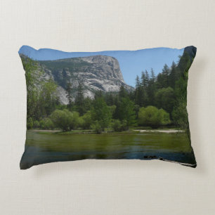 Mirror Lake II in Yosemite National Park Decorative Cushion