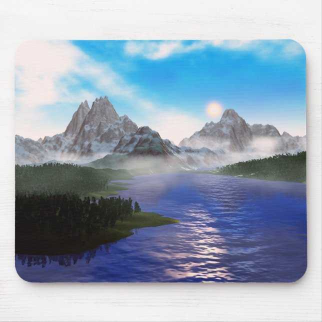 mirror lake mouse mat (Front)