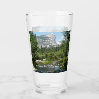 Mirror Lake View in Yosemite National Park Glass