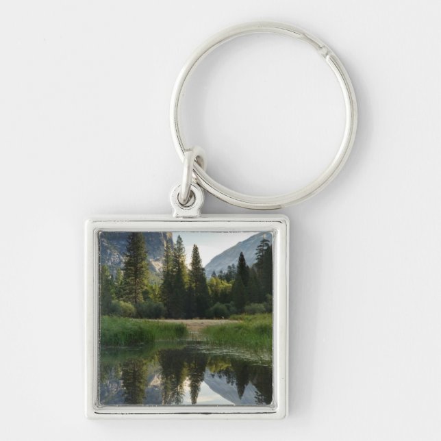 Mirror Lake, Yosemite Key Ring (Front)