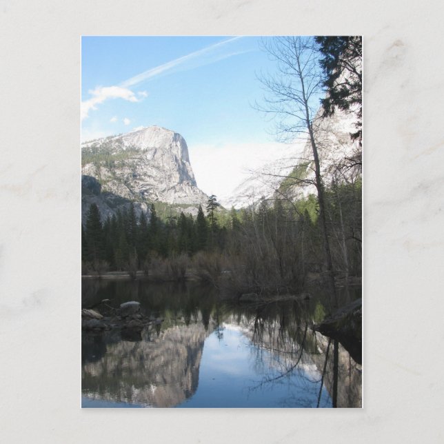 Mirror Lake - Yosemite Postcard (Front)
