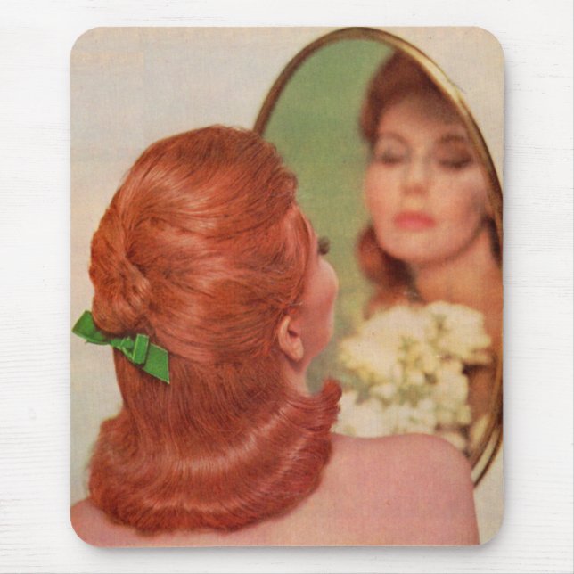 mirror mirror on the wall mouse mat (Front)