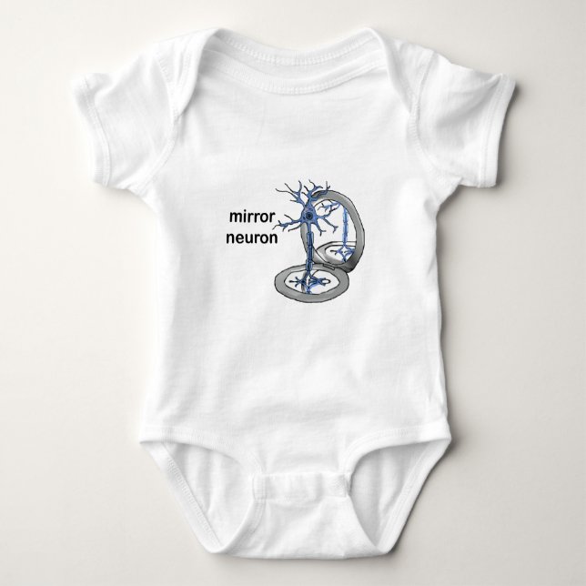 Mirror Neuron Baby Bodysuit (Front)