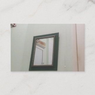 Mirror on the wall business card
