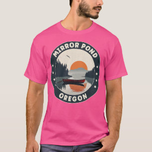Mirror Pond Oregon Sunset T-Shirt