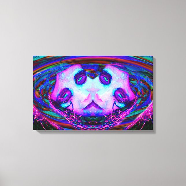 Mirror Reflection Canvas Print (Front)
