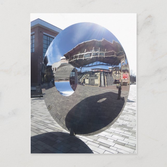 Mirror Sculpture Postcard (Front)