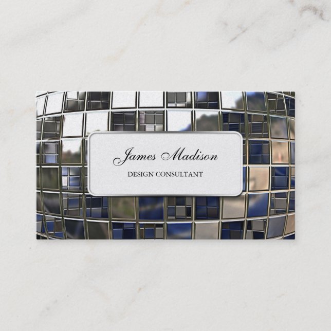 Mirror Sequence Business Card (Front)
