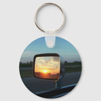 Mirror Sunrise Key Ring