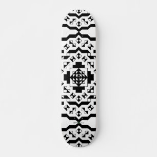 Mirrored Bits Skateboard