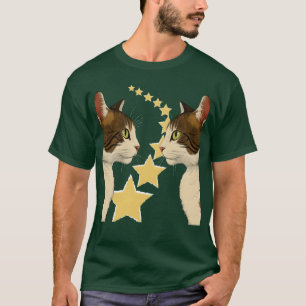 Mirrored Cats vintage T-Shirt