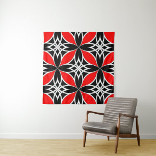 Mirrored Celtic ( Flutterby Red ) Tapestry