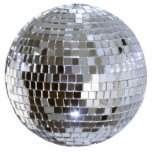 Mirrored Disco Ball 1 Ornament Photo Sculpture Decoration<br><div class="desc">Acrylic photo sculpture ornament with an image of a dazzling mirrored disco ball. See matching round ceramic ornament and acrylic photo sculpture pin,  keychain,  magnet and sculpture. See the entire Disco 70s Ornament collection in the SPECIAL TOUCHES | Party Favours section.</div>