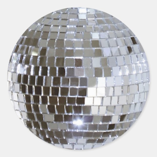 Mirrored Disco Ball 1 Sticker (Front)