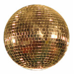 Mirrored Disco Ball 2 Ornament Photo Sculpture Decoration<br><div class="desc">Acrylic photo sculpture ornament with an image of a dazzling mirrored disco ball. See matching round ceramic ornament and acrylic photo sculpture pin,  keychain and magnet. See the entire Disco 70s Ornament collection in the SPECIAL TOUCHES | Party Favours section.</div>