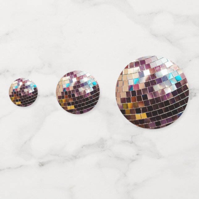 Mirrored Disco Ball Confetti (Fronts)