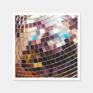 Mirrored Disco Ball Napkin