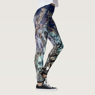 Mirrored Dragon Reflection Leggings