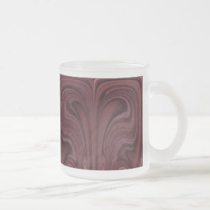 Mirrored Ocean Glass Mug - Abstract