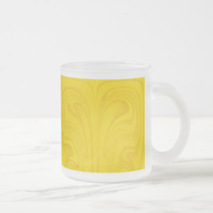 Mirrored Ocean Glass Mug - Abstract