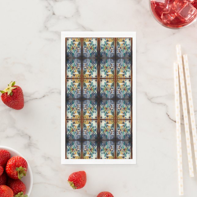 Mirrored Spirit. Dimensions Napkin (Insitu)