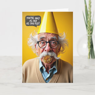 Mirthful Man Birthday Card