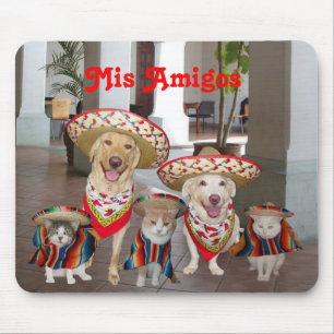 Mis Amigos Mouse Mat