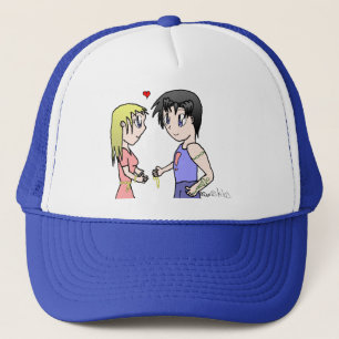 Mis-Matched Couple Trucker Hat