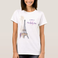 Mis Quince Anos Paris Eiffel Tower Custom Birthday