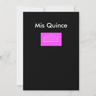 Mis Quince Invitation