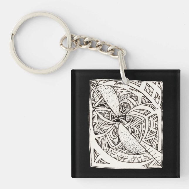 Mis-spliced Key Ring (Front)