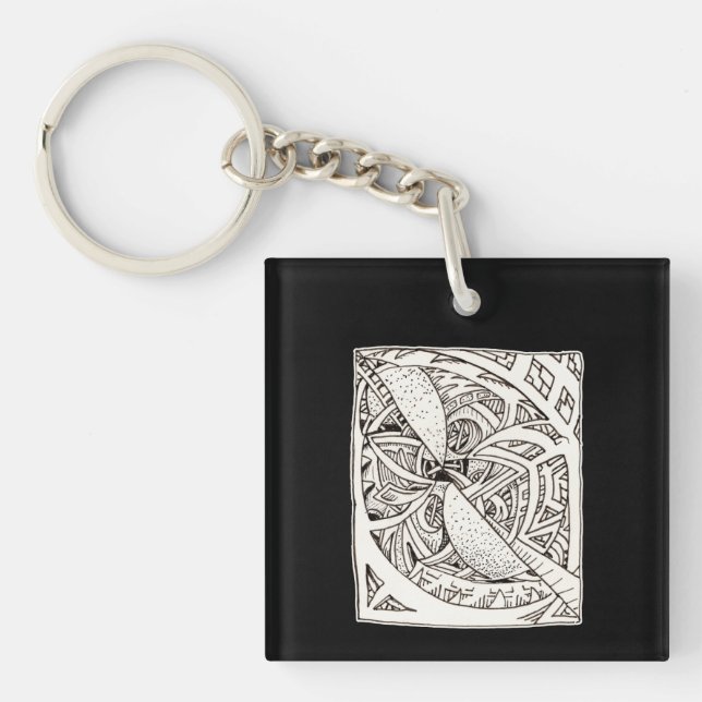 Mis-spliced Key Ring (Front)