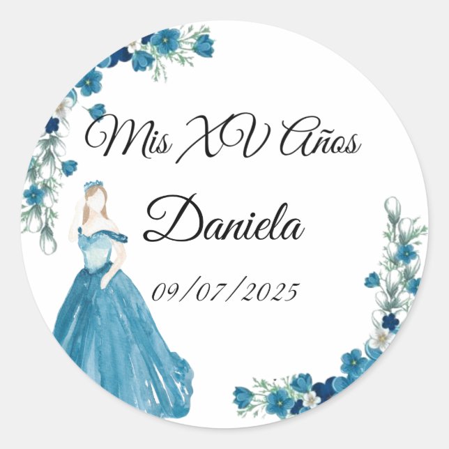 mis XV stickers (Front)