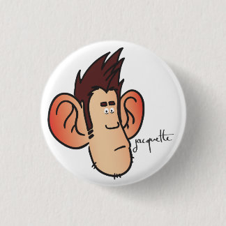 misadventure jacquette notes 3 cm round badge