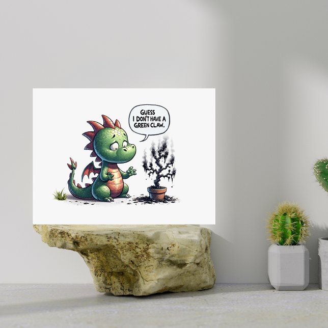 Misadventure of a Little Dragon Postcard (Creator Uploaded)