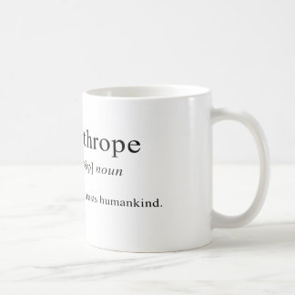 Misanthrope [Definition] Coffee Mug