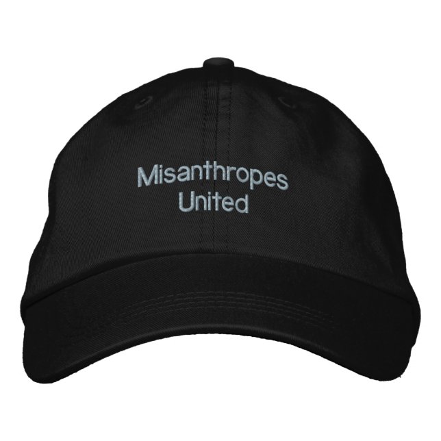 Misanthropes United Embroidered Hat (Front)
