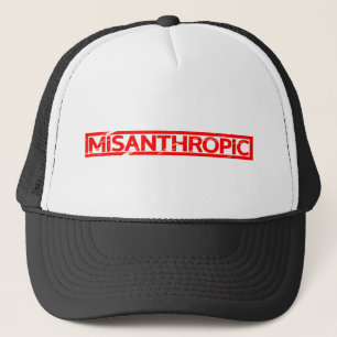 Misanthropic Stamp Trucker Hat