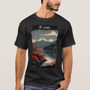Misawa Japan Vintage Travel Tourism T-Shirt