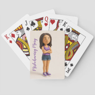Misbehaving Mary Playing Cards