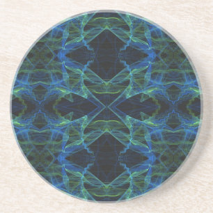 Misc Series-16---Green Blue Black Coaster 1 of