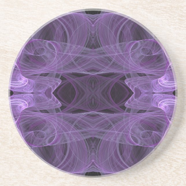 Misc Series-25---Purple Black Coaster 1 of (Front)
